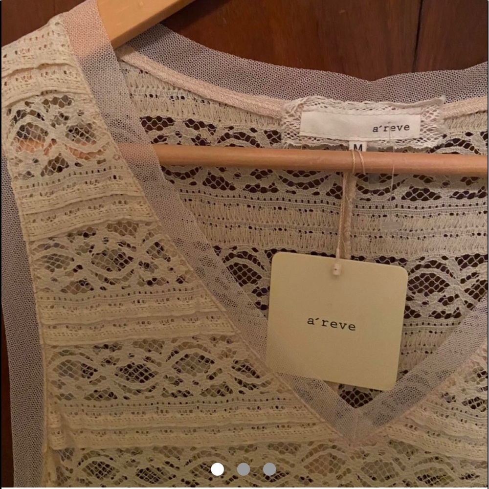 NWT a’reve Lace Bias Cut Dress